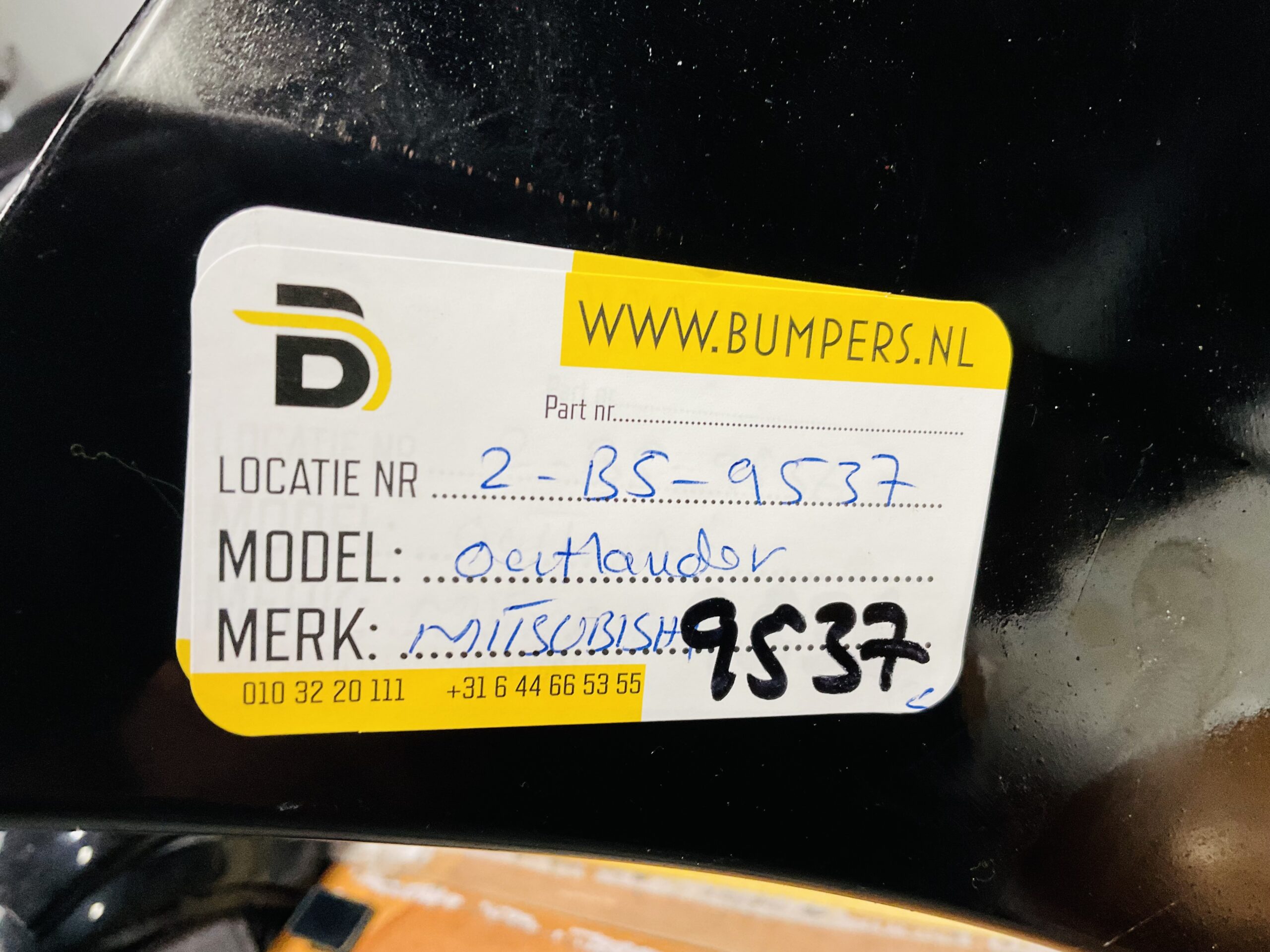 BUMPER Mitsubishi Outlander 2xpdc VOORBUMPER 2-B5-9537z