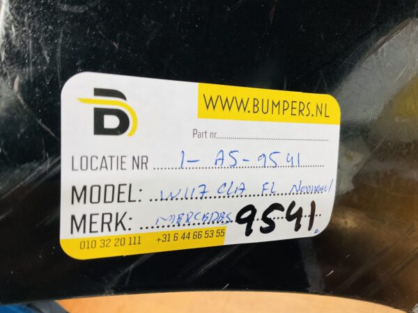 BUMPER Mercedes CLA W117 Normaal Facelift 2013-2016 6xpdc VOORBUMPER 1-A5-9541z