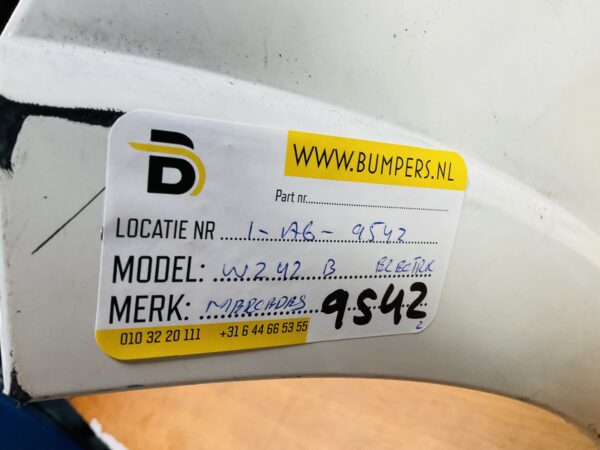 BUMPER Mercedes B Klasse W242 Electric VOORBUMPER 1-A6-9542z