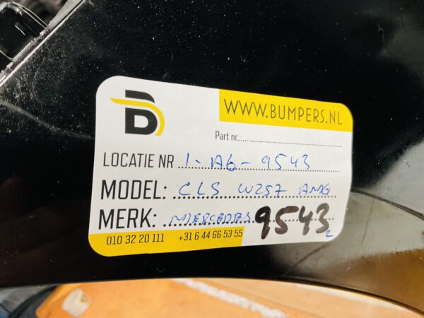 BUMPER Mercedes CLS W257 AMG VOORBUMPER 1-A6-9543z