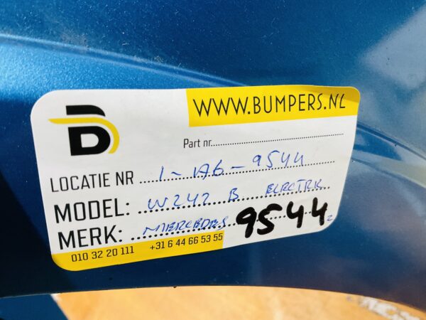 BUMPER Mercedes B Klasse W242 Electric VOORBUMPER 1-A6-9544z