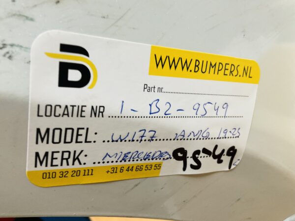 BUMPER Mercedes A Klasse W177 AMG 6xpdc 2019-2023 VOORBUMPER 1-B2-9549z