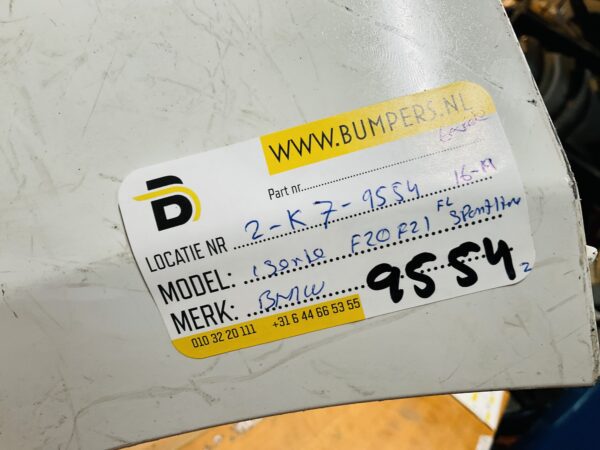 BUMPER BMW 1 Serie F20 F21 Facelift Sportline 6xpdc 2016-2019 VOORBUMPER 2-K7-9554z