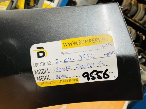 BUMPER BMW 1 Serie F20 F21 Facelift MPakket M-Pakket 2016-2019 VOORBUMPER 2-K7-9556z
