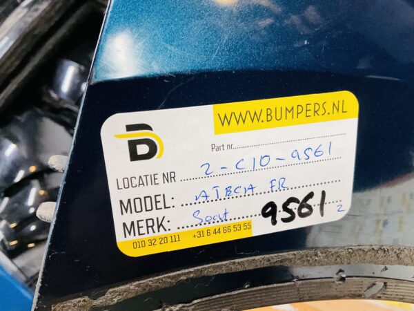 BUMPER Seat Ateca FR kls 2016-2021 VOORBUMPER 2-C10-9561z