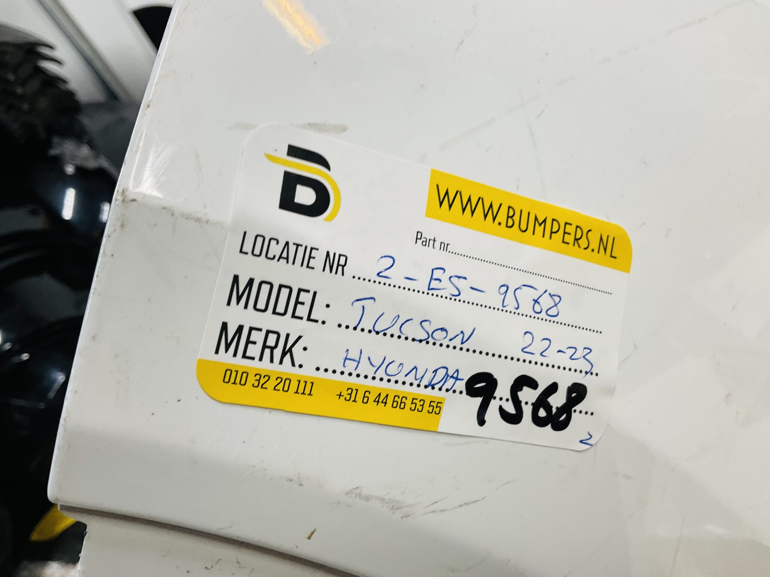 BUMPER Hyundai Tucson 2022-2023 VOORBUMPER 2-E5-9568z