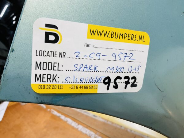 BUMPER Chevrolet Spark M300 2013-2015 VOORBUMPER 2-C9-9572z