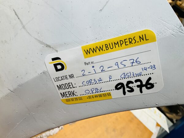 BUMPER Opel Corsa F GSline GS-Line 2019-2024 VOORBUMPER 2-i2-9576z