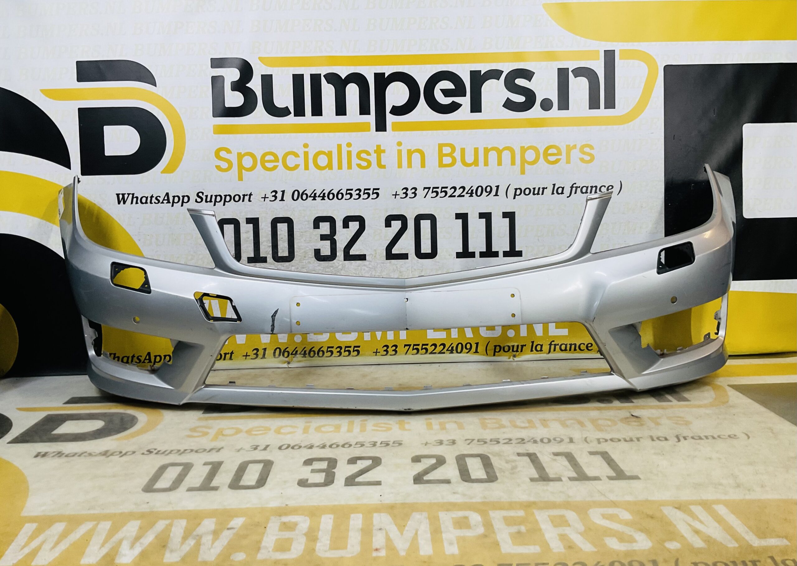 BUMPER Mercedes C Klasse W204 AMG Facelift kls 6xpdc 2011-2014 VOORBUMPER 1-A6-9583z