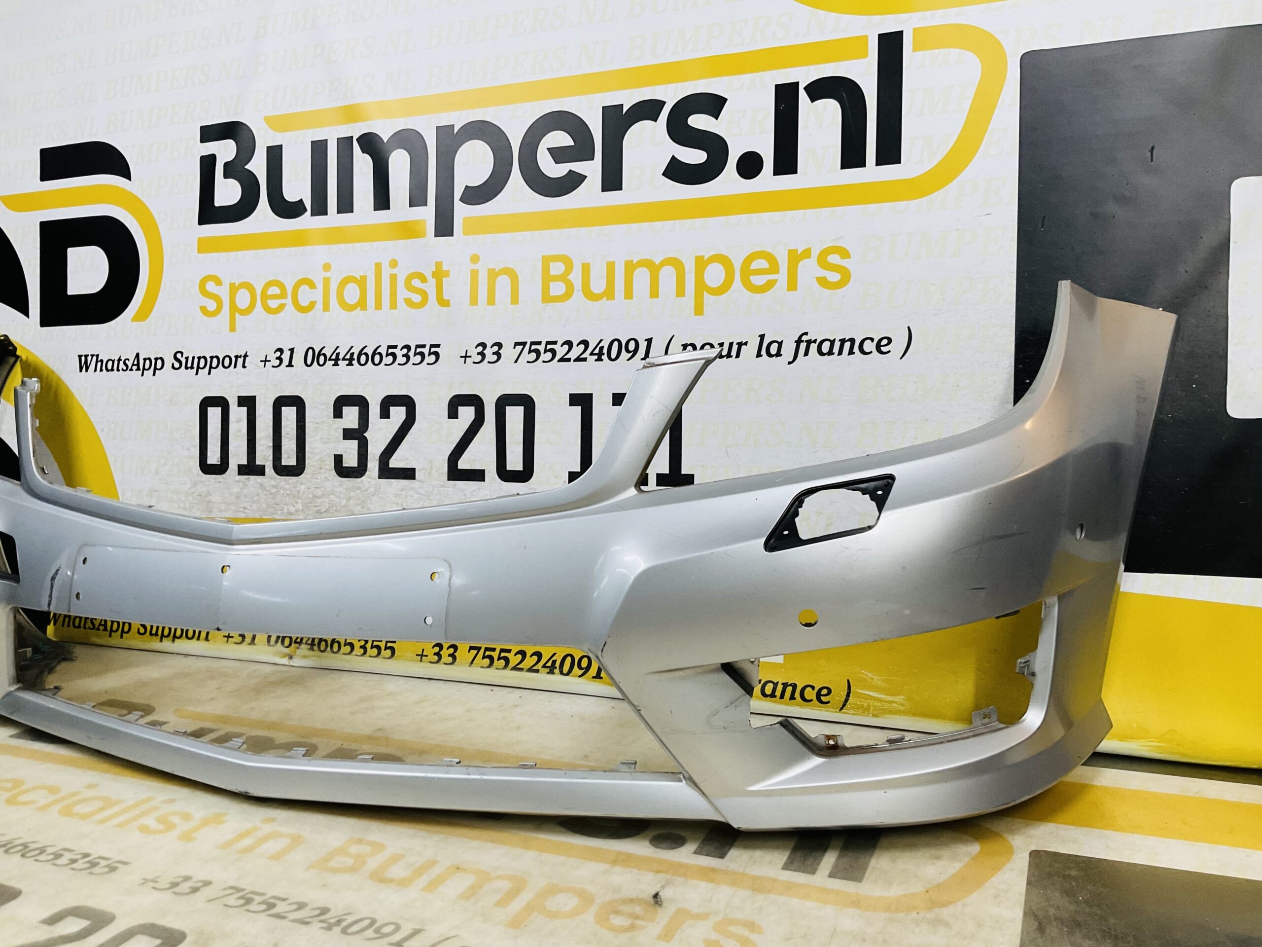 BUMPER Mercedes C Klasse W204 AMG Facelift kls 6xpdc 2011-2014 VOORBUMPER 1-A6-9583z