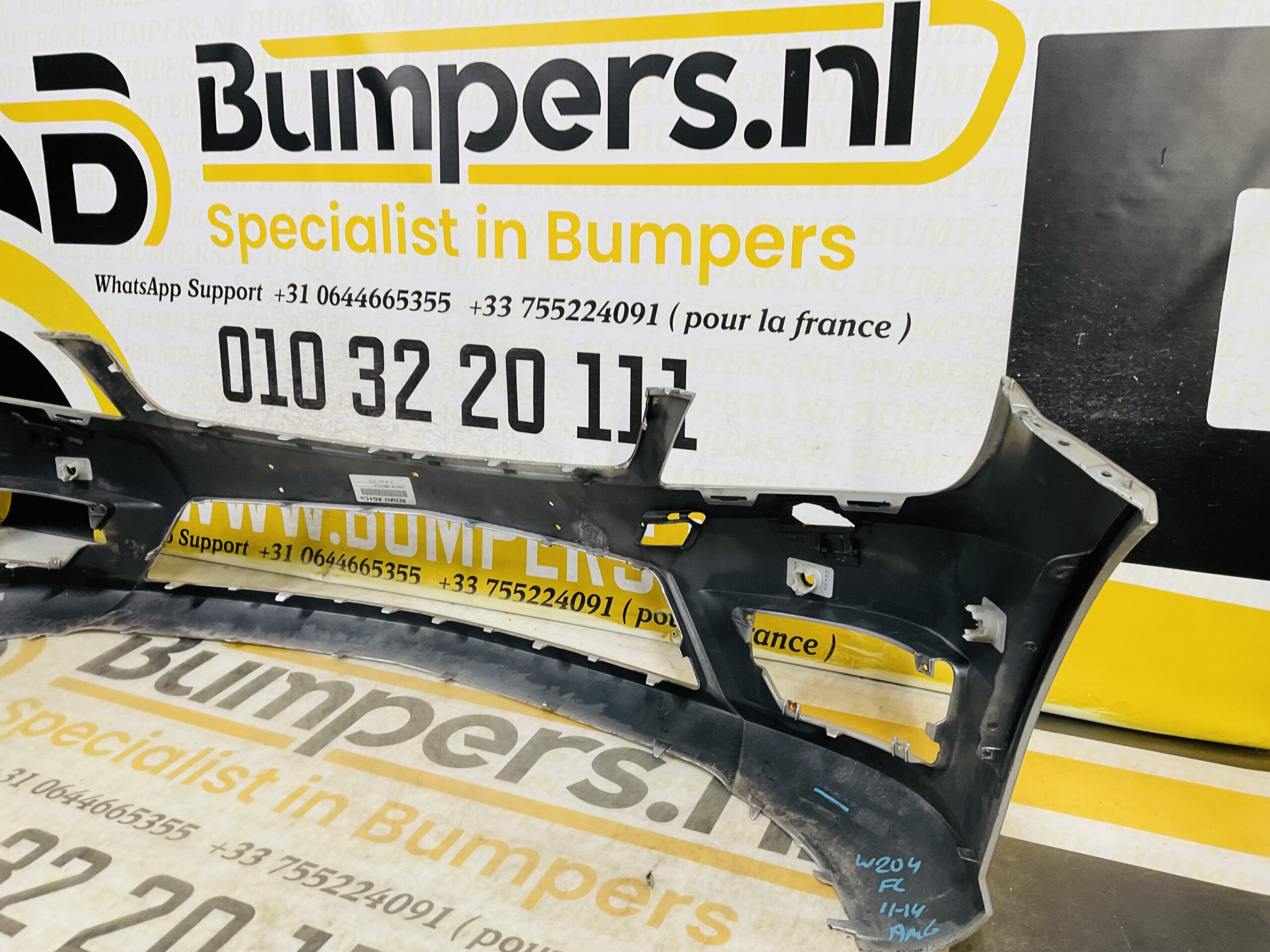 BUMPER Mercedes C Klasse W204 AMG Facelift kls 6xpdc 2011-2014 VOORBUMPER 1-A6-9583z