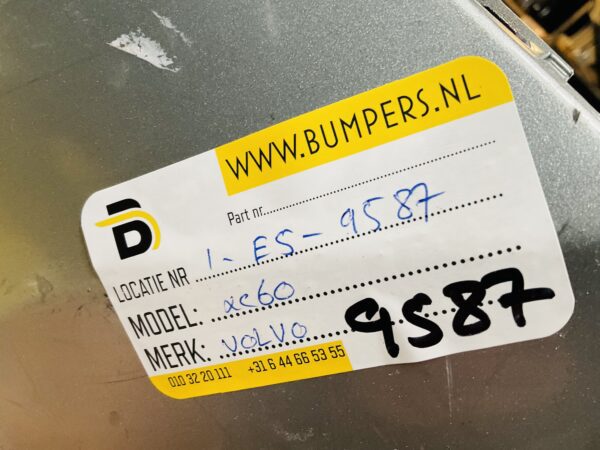 BUMPER Volvo XC60 kls 4xpdc VOORBUMPER 1-E5-9587z