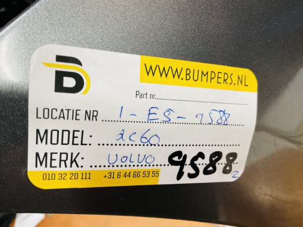 BUMPER Volvo XC60 kls 4xpdc VOORBUMPER 1-E5-9588z