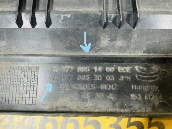 Onderplaat Mercedes W177 Normaal A1778851400 Bumperlip 2-L5B-9605T