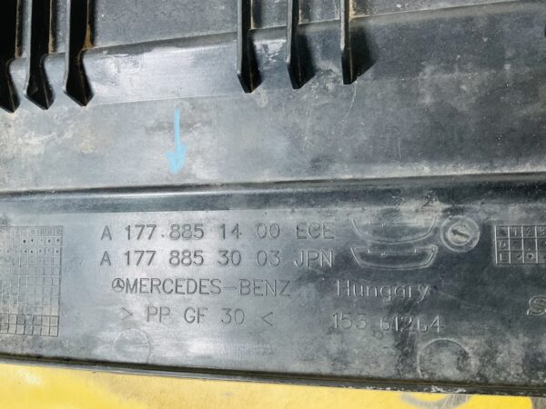 Onderplaat Mercedes W177 Normaal A1778851400 Bumperlip 2-L3-9606T