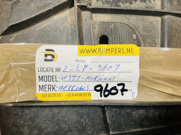 Onderplaat Mercedes W177 Normaal A1778851400 Bumperlip 2-L5B-9607T