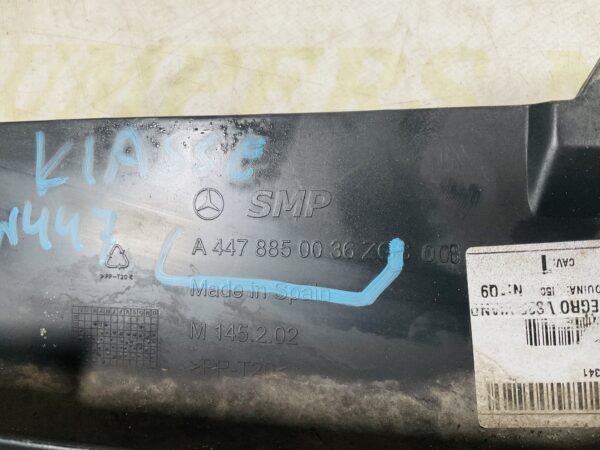 Onderplaat Mercedes W447 V-Klasse V Klasse A4478856400 Bumperlip 2-L4-9616T