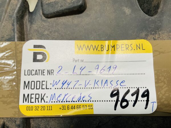 Onderplaat Mercedes W447 V-Klasse V Klasse A4478856400 Bumperlip 2-L4-9619T