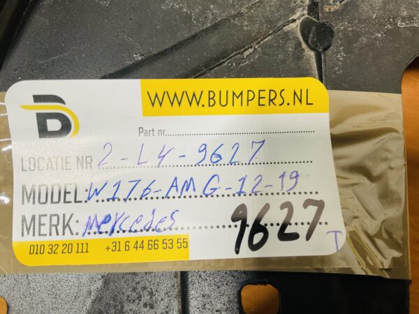 Onderplaat Mercedes W176 AMG 2012-2019 A1768850036 Bumperlip 2-L4f-9627T