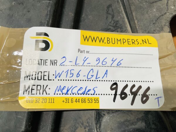 Onderplaat Mercedes GLA W156 A1568853600 Bumperlip 2-L4-9646T