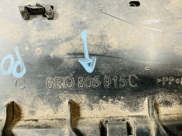 Onderplaat Volkswagen Polo 6R 6RO805915C Bumperlip 2-R4-9647T