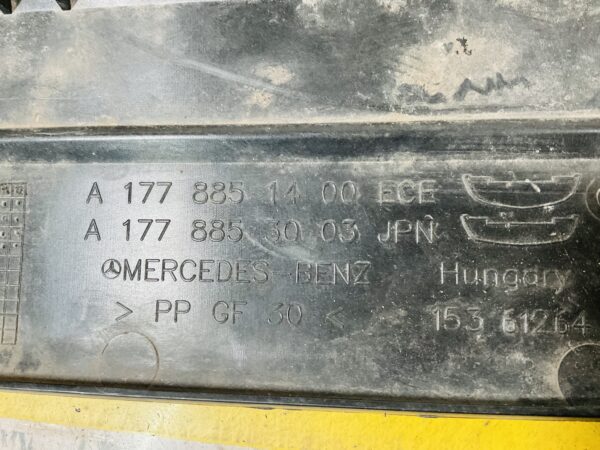 Onderplaat Mercedes A Klasse W177 Normaal A1778851400 Bumperlip 2-L3-9650T