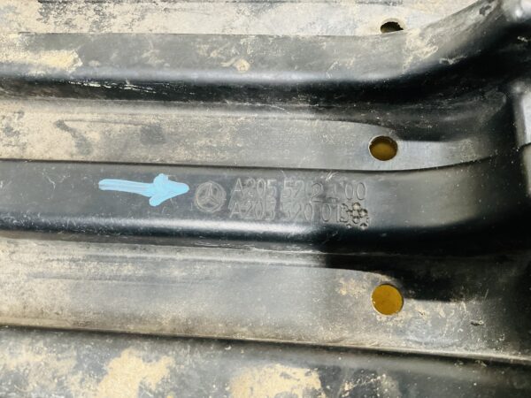 Onderplaat Mercedes C Klasse W205 A2055202400 Bumperlip 2-L3D-9662T