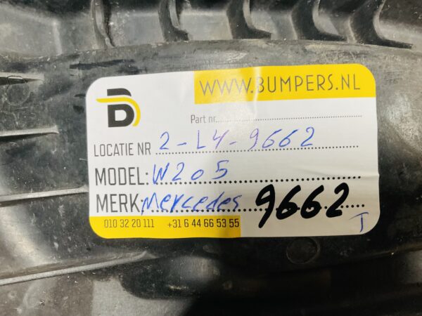 Onderplaat Mercedes C Klasse W205 A2055202400 Bumperlip 2-L3D-9662T