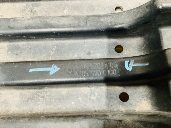 Onderplaat Mercedes C Klasse W205 A2055202400 Bumperlip 2-L3D-9665T
