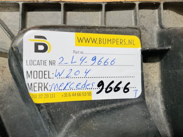 Onderplaat Mercedes C Klasse W204 A2045200723 Bumperlip 2-L3B-9666T