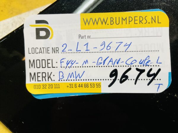 Zijskirt BMW F44 Grand Cupe 51778075465 Links Dorpel 2-L1-9674T