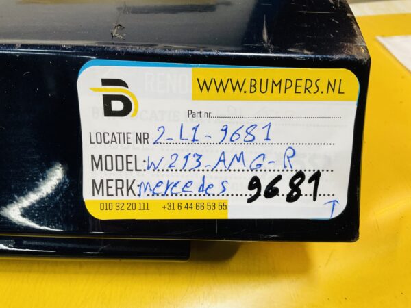 Zijskirt Mercedes E Klasse W213 AMG A2136900202 Rechts Dorpel 2-L1-9681T