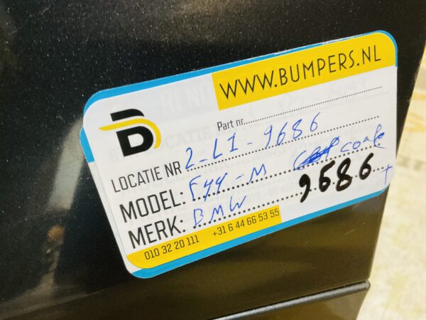 Zijskirt BMW 2 Serie F44 Mpakket M-Pakket Coupe 51778075465 Dorpel 2-L1-9686T