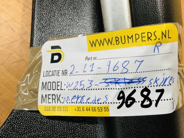 Zijskirt Mercedes GLC Klasse W213 A2536980400 Rechts Dorpel 2-L1-9687T