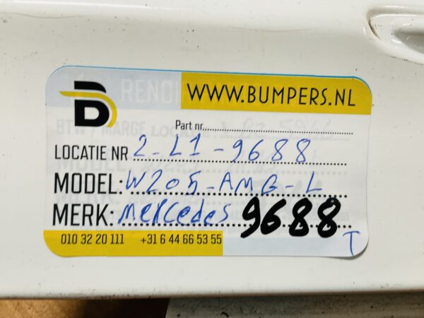 Zijskirt Mercedes C Klasse W205 AMG A2056902640 Links Dorpel 2-L1-9688T