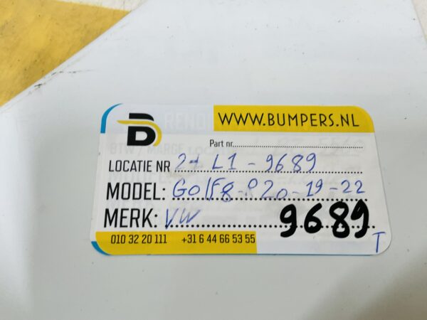 Zijskirt Volkswagen Golf 8 R20 2019-2022 5H0853493B Dorpel 2-L1-9689T