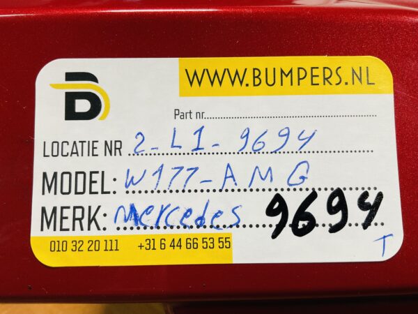 Zijskirt Mercedes A Klasse W177 AMG A1776904501 Dorpel 2-L1-9694T