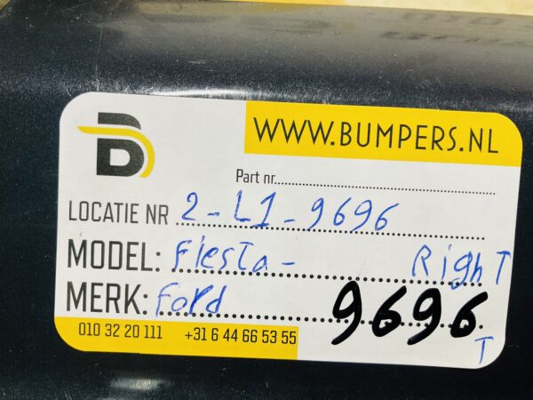 Zijskirt Ford Fiesta MK6 02010944 Recht Dorpel 2-L1-9696T