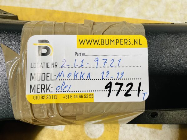 Zijskirt Opel Mokka 2012-2019 95159921 Links Dorpel 2-L1-9721T