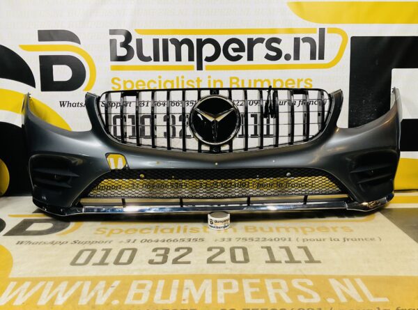 BUMPER Mercedes GLC W253 AMG +GT Grill 6xpdc 2016-2019 VOORBUMPER 1-Z10-9755z