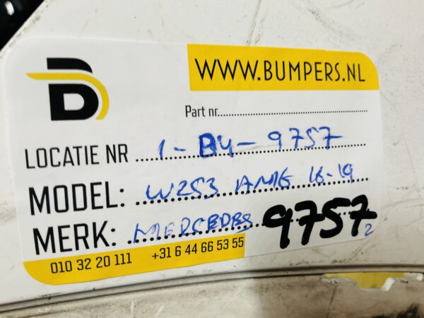 BUMPER Mercedes GLC W253 AMG 6xpdc 2016-2019 VOORBUMPER 1-B4-9757z