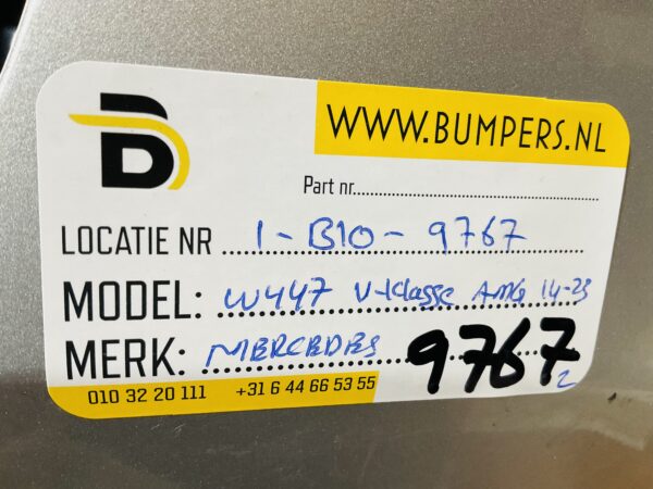BUMPER Mercedes V Klasse W447 AMG 2014-2023 VOORBUMPER 1-B10-9767z