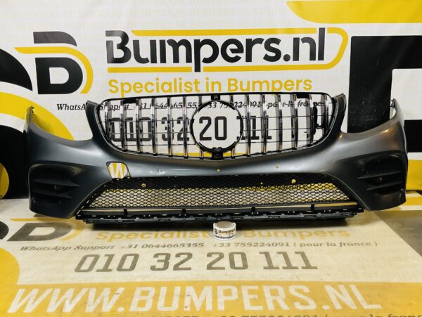 BUMPER Mercedes GLC W253 AMG +GT Grill 6xpdc 2016-2019 VOORBUMPER 1-B4-9771z