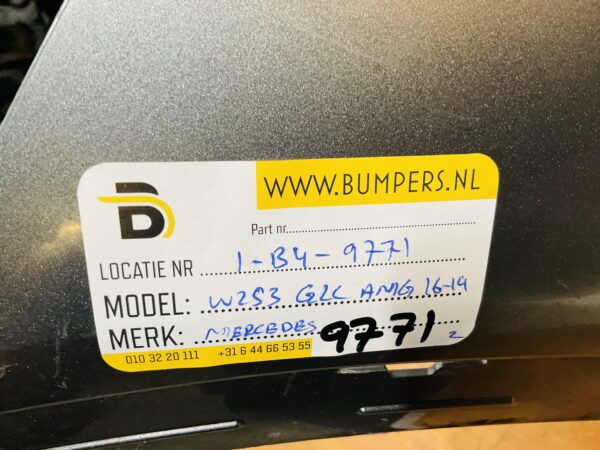BUMPER Mercedes GLC W253 AMG +GT Grill 6xpdc 2016-2019 VOORBUMPER 1-B4-9771z