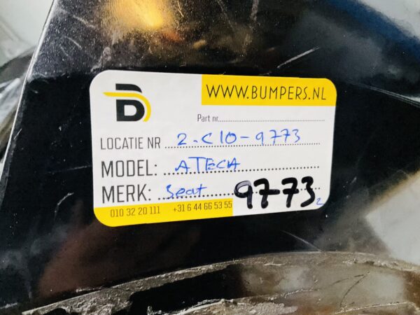 BUMPER Seat Ateca  VOORBUMPER 2-C10-9773z