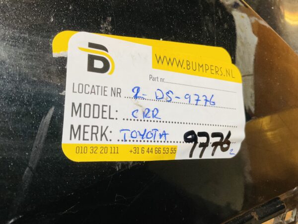 BUMPER Toyota CHR  VOORBUMPER 2-D5-9776z
