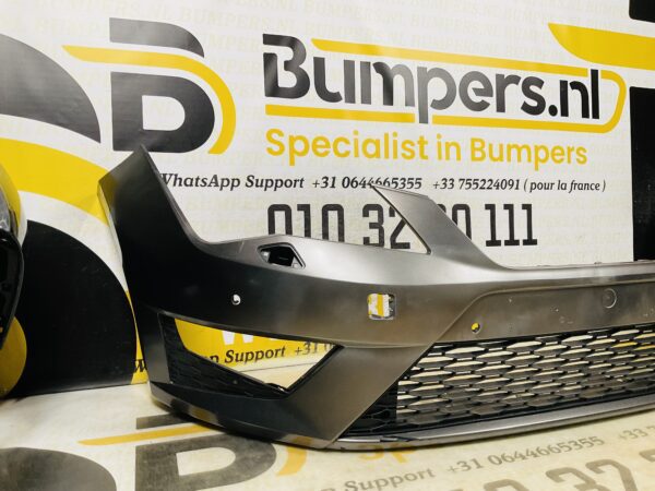 BUMPER Seat Leon 5F FR kls 6xpdc 2012-2016 VOORBUMPER 2-C2-9844z