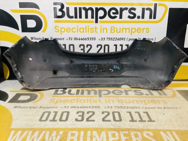 BUMPER Opel Corsa E 475498858 2014-2019 ACHTERBUMPER 1-E9-9905R