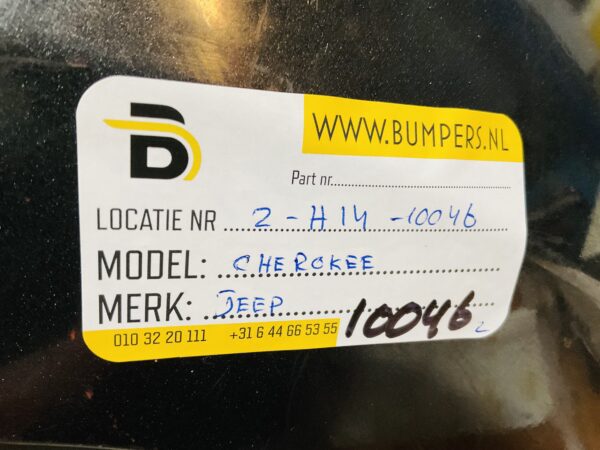 BUMPER Jeep Cherokee 2010-2013 VOORBUMPER 2-H14-10046z
