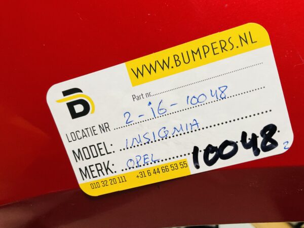 BUMPER Opel Insignia  VOORBUMPER 2-i6-10048z